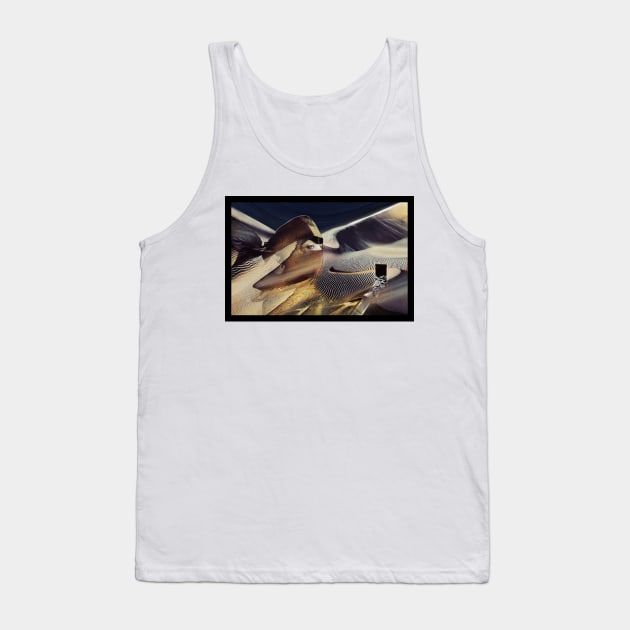 THE GOLDEN BREEZE OF SAHARA Tank Top by gabor_paszti